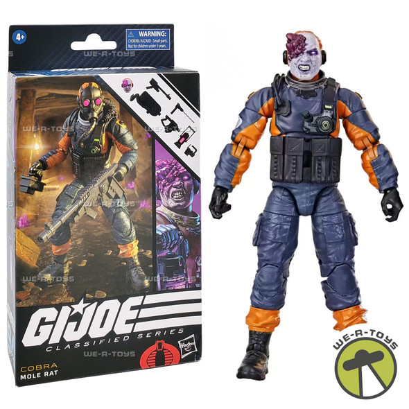 G.I. Joe Classified Series 94 Cobra Mole Rat Action Figure 2023 Hasbro F8378