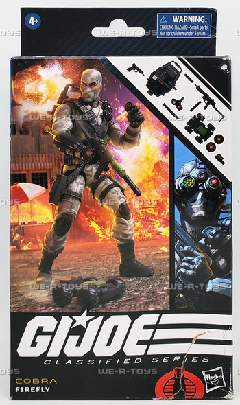G.I. Joe Classified Series 84 Cobra Firefly Action Figure 2023 Hasbro F7466
