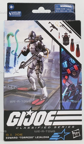 G.I. Joe Classified Series 73 Edward Torpedo Leialoha Action Figure Hasbro F7467