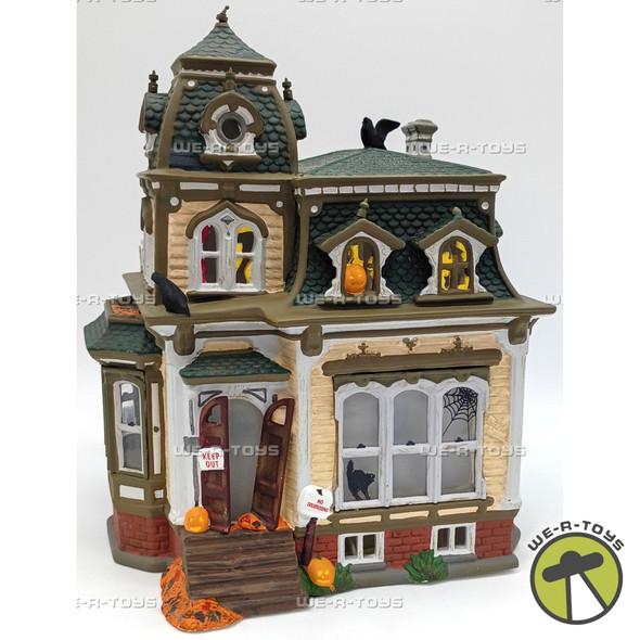 Department 56 Snow Village Halloween Haunted Mansion 54935
