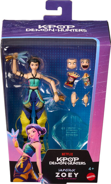Kpop Demon Hunters HUNTR/X Zoey Action Figure Mattel