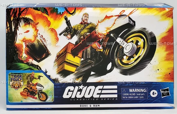 G.I. Joe Classified Series 40 Duke & Ram Action Figure & Vehicle F4924