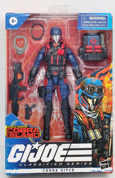 G.I. Joe Classified Series 22 Cobra Island Cobra Viper Action Figure No. F1336