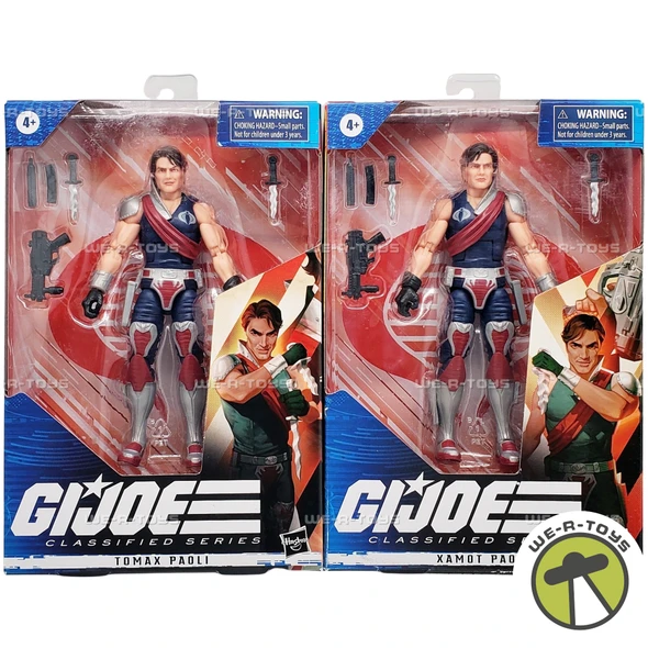 G.I. Joe Classified Series Tomax Paoli and Xamot Paoli Action Figure Set