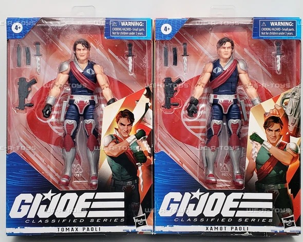 G.I. Joe Classified Series Tomax Paoli and Xamot Paoli Action Figure Set