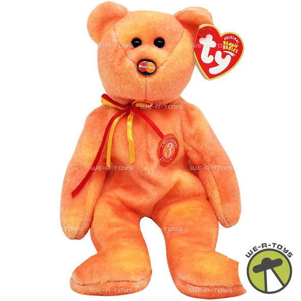 MasterCard 3 Year Anniversary Edition Beanie Baby