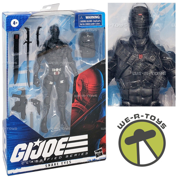 G.I. Joe Classified Series 02 Snake Eyes Action Figure 2020 Hasbro E8490