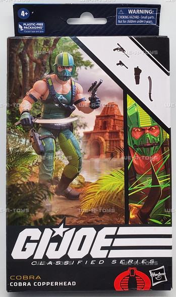 G.I. Joe Classified Series 72 Cobra Copperhead Action Figure 2023 Hasbro F7264