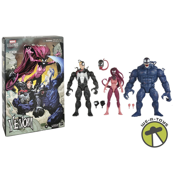 Marvel Legends Series Venom Riot and Agony Action Figure Set Hasbro F3429