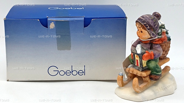 M.I. Hummel Ride into Christmas Goebel Boy With Sled