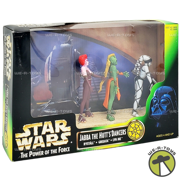 Star Wars The Power of the Force Jabba The Hutt's Dancers Action Figure Set