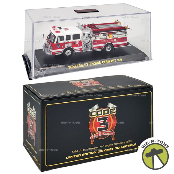 Code 3 ALF, Yonkers, NY Engine Company 306 Die Cast Vehicle 12129