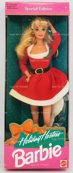 Holiday Hostess Barbie Doll 1992 Mattel 10280
