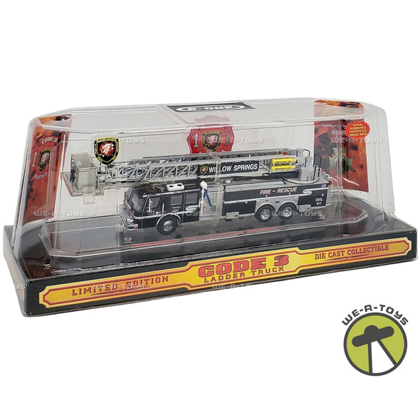 Willow Springs E-Once Platform Ladder Truck 600 Code 3 Die Cast 12938