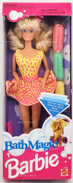 Bath Magic Barbie Doll 1991 Mattel 5274