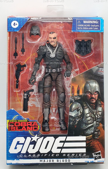 G.I. Joe Classified Series 27 Cobra Island Major Bludd Action Figure Hasbro 2021