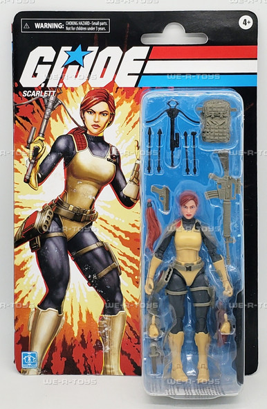 G.I. Joe Classified Series Scarlett Action Figure 2024 Hasbro F9675