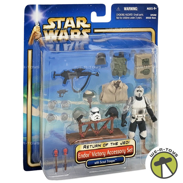 Star Wars Return of the Jedi Endor Victory Accessory Set with Scout Trooper