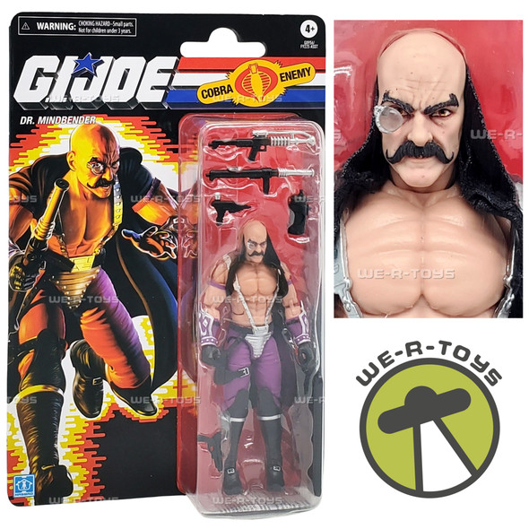 G.I. Joe Dr. Mindbender Action Figure Hasbro G0956