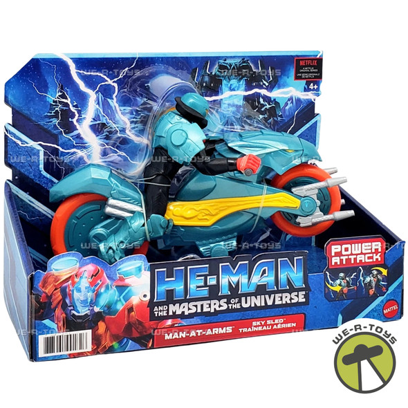 He-Man and The Masters of the Universe Man-At-Arms Action Figure and Vehicle