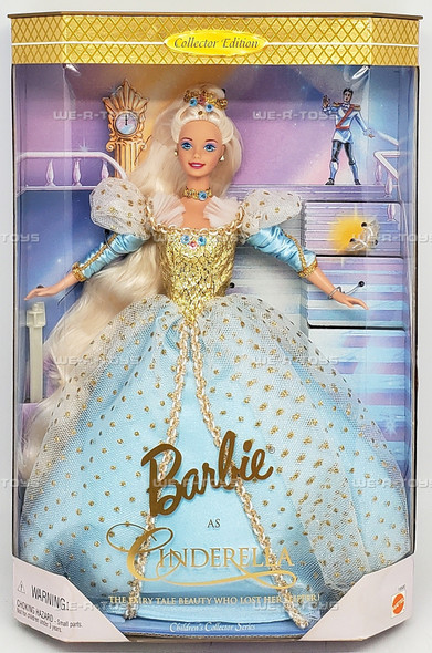 Barbie as Cinderella Children's Collector Series Doll 1996 Mattel 16900