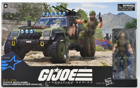 G.I. Joe Classified Series 112 Clutch with Vamp Multi-Purpose Attack Vehicle