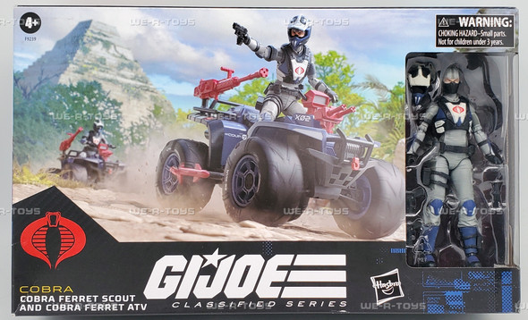 G.I. Joe Classified Series 119 Cobra Ferret Scout and Cobra Ferret ATV Set F9239