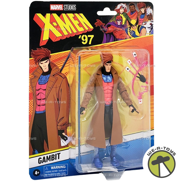 Marvel Legends Series Gambit X-Men '97 Collectible 6-Inch Action Figure