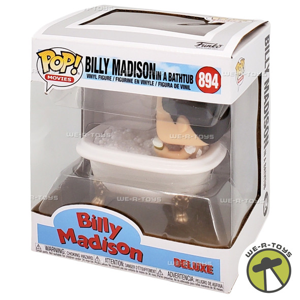 Funko POP Movies Deluxe Billy Madison in Bathtub 849 Vinyl Figure