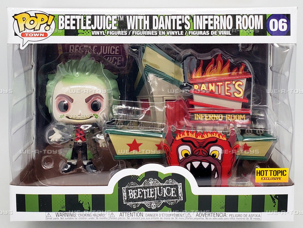 Funko POP Town Beetlejuice with Dante's Inferno Room 06 Vinyl Figure