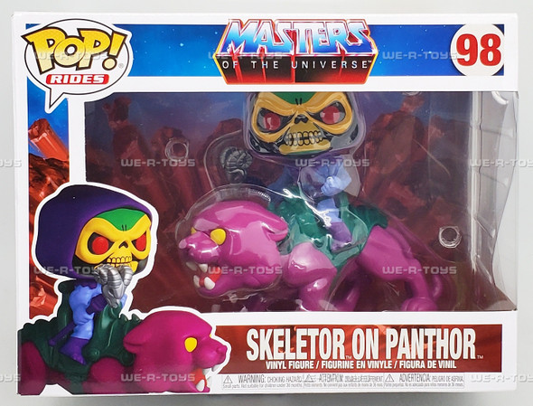 Funko POP Rides Masters of The Universe Skeletor on Panthor 68 Vinyl Figure