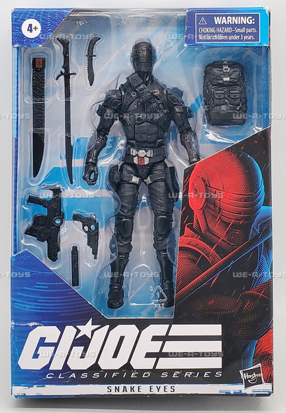 G.I. Joe Classified Series 02 Snake Eyes Action Figure 2020 Hasbro No. E8490