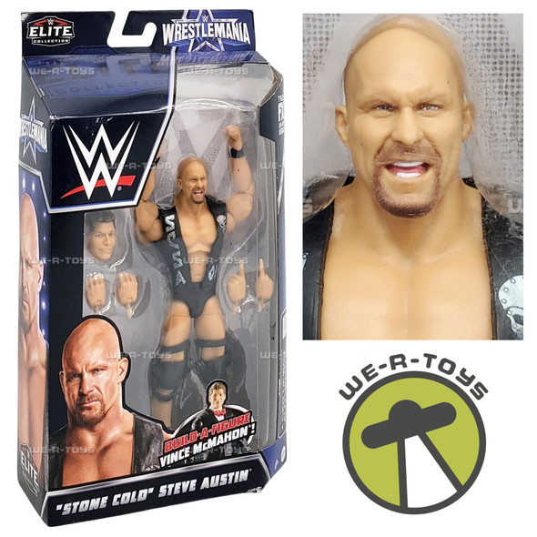 WWE Elite Collection Wrestlemania Stone Cold Steve Austin Figure Mattel HJF08
