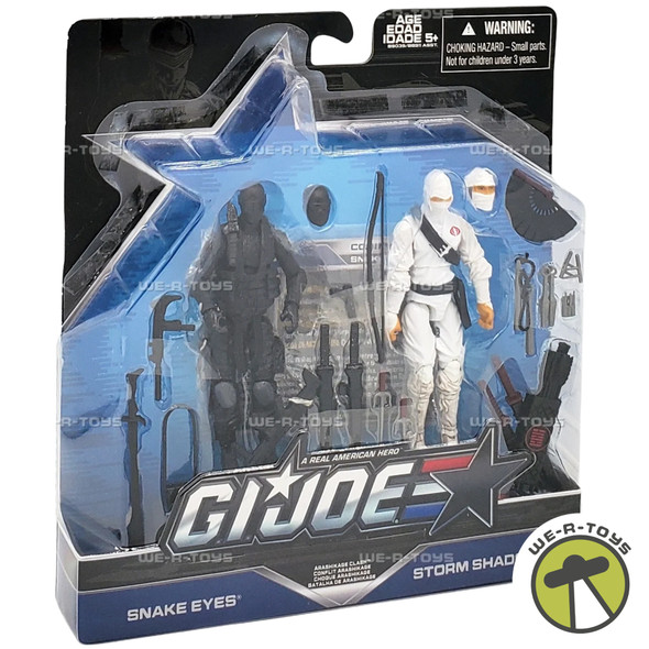 G.I. Joe Arashikage Clash Snake Eyes vs Storm Shadow Action Figure Set B9039