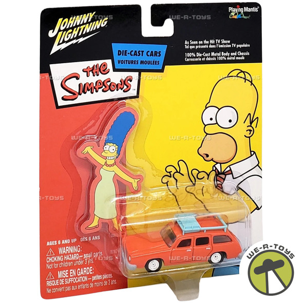The Simpsons Johnny Lightning Marge's Die Cast Vehicle 2003 Playing Mantis 38001