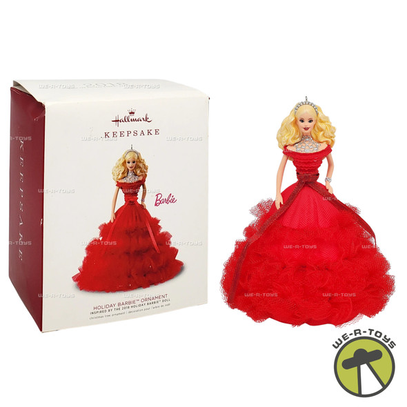 Hallmark Keepsake 2018 Holiday Barbie Christmas Ornament QX9283