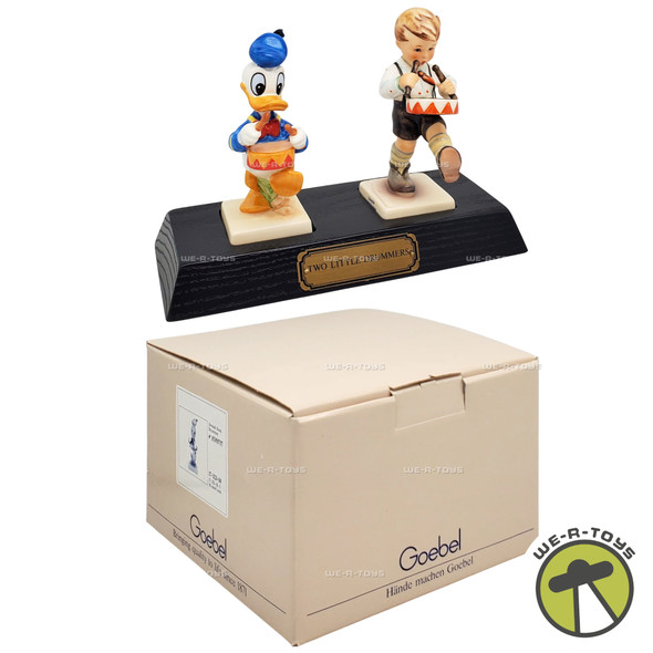 M.I. Hummel Donald Duck Drummer and Little Drummer Figurines by Goebel No. 240