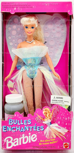 Bubble Angel Barbie Doll with Magic Wings and Real Bubbles 1994 Mattel 12443