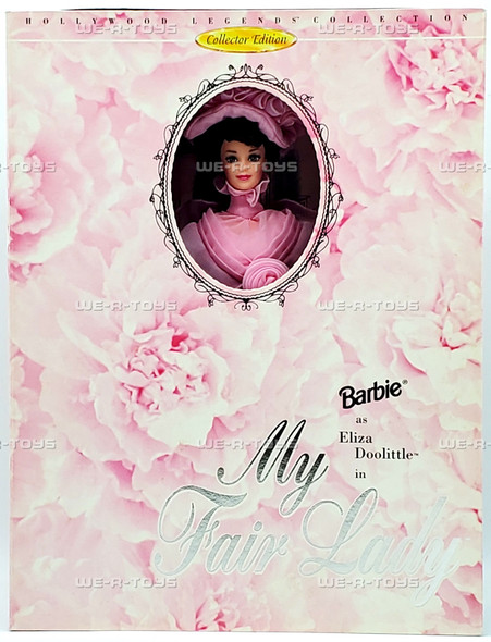 Barbie as Eliza Doolittle in My Fair Lady Pink Organza Gown 1995 Mattel 15501