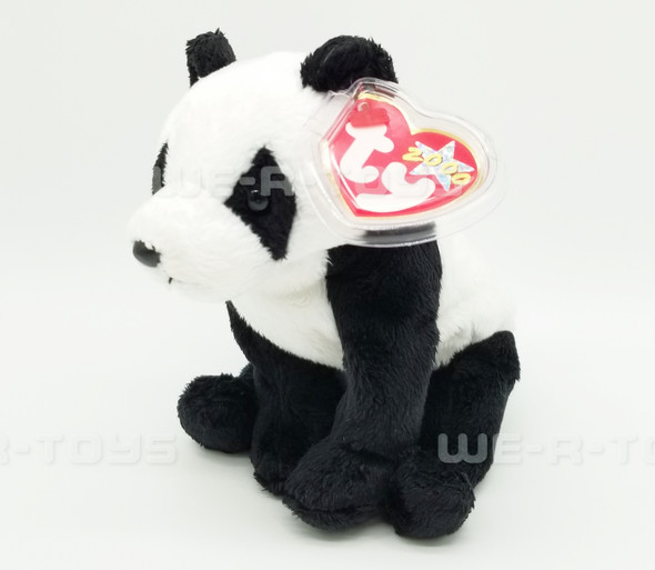 Ty Beanie Babies 7" Panda Bear China New with Hang Tag 2000
