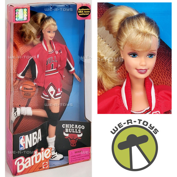 NBA Chicago Bulls Barbie Doll 1998 Mattel 20692 NRFB