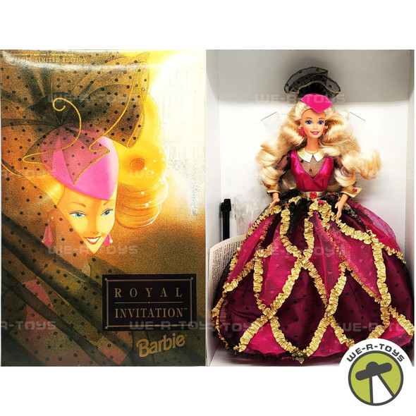 Royal Invitation Barbie Doll Spiegel Exclusive Limited Edition 1993 Mattel 10969