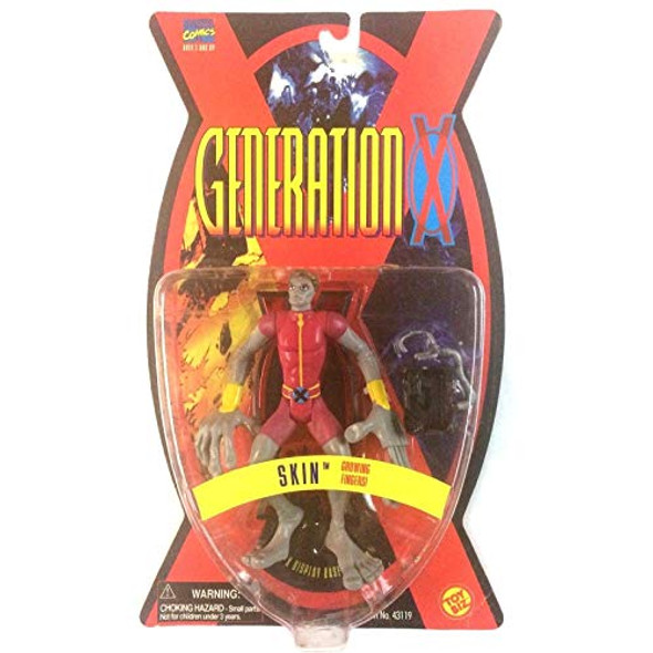 X-Men Generation X - Skin Growing Fingers - Action Figure Toy Biz 1995