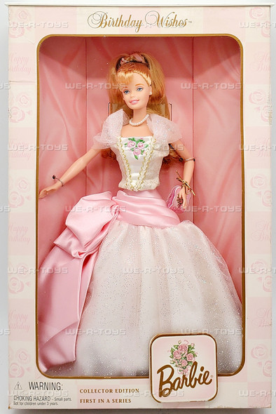 Birthday Wishes Barbie Doll Collector Edition 1998 Mattel 21128 Birthday Wishes Barbie Doll Collector Edition 1998 Mattel 21128