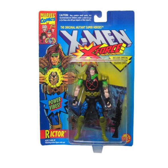 X Men X Force Series - Rictor - Power Vibes Marvel Comics Toy Biz 1994