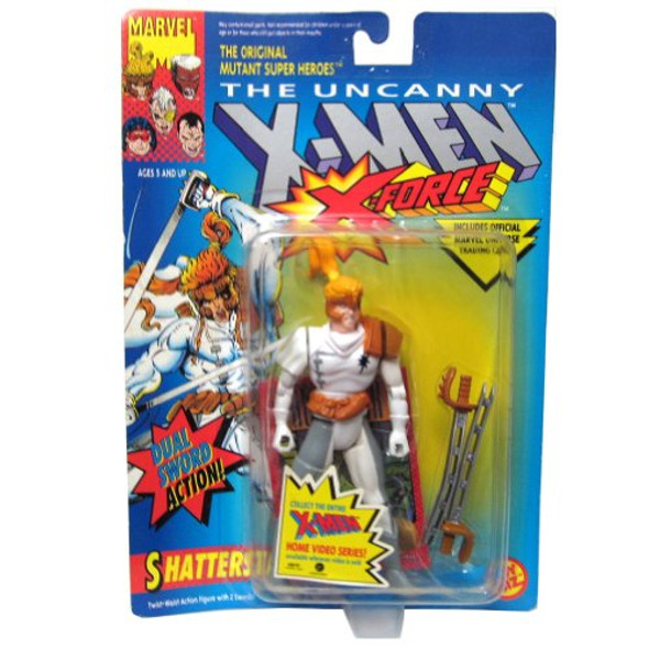 The Uncanny X-Men X-Force - Shatterstar - Dual Sword Action Figure Toy Biz 1992
