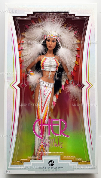 Barbie Collector 70's Cher Doll Bob Mackie Black Label 2007 Mattel L3548
