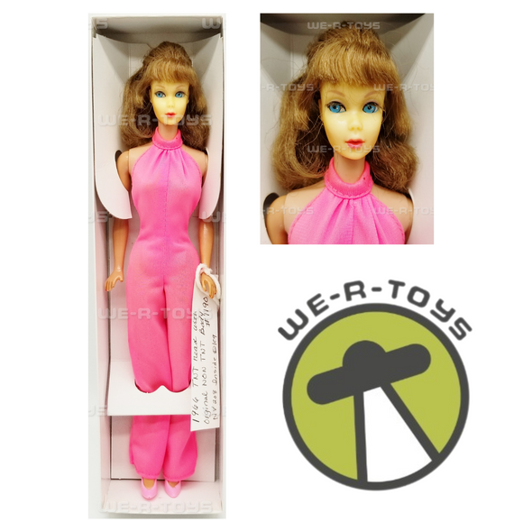 Twist N' Turn 1966 Barbie Head on Non TNT Hard Plastic Body Vintage USED