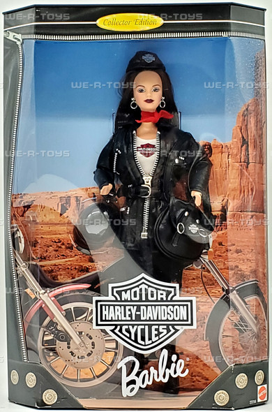 Harley Davidson Barbie Doll Number 3 Brunette 1998 Mattel 22256