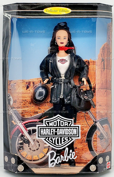 Harley Davidson Redhead Barbie Doll 1998 Mattel 20441